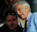 Russell Crowe et Ralph Lauren, à Wimbledon, le 5 juillet 2009 !