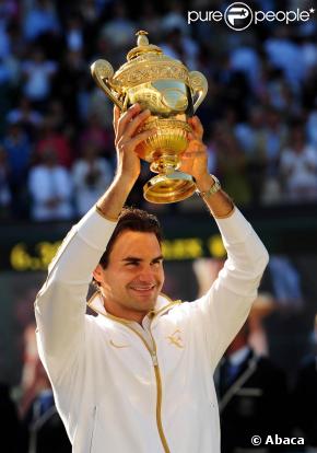 L'immense Roger Federer, à Wimbledon, le 5 juillet 2009 !