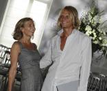 Arnaud Lemaire et Claire Chazal au défilé Dior. 06/07/09