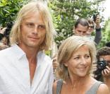 Arnaud Lemaire et Claire Chazal au défilé Dior. 06/07/09