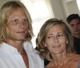 Arnaud Lemaire et Claire Chazal au défilé Dior. 06/07/09