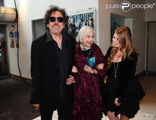 Tim Burton lors de la première à Londres de Harry Potter et le Prince de Sang-Mêlé, le 7 juillet 2009