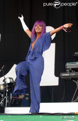 Lily Allen a lâché les Vieilles Charrues