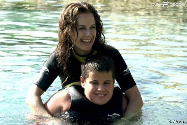 Kelly Preston et Jett Travolta, son fils décédé à 16 ans...