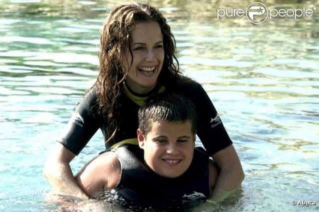 Kelly Preston et Jett Travolta, son fils décédé à 16 ans...