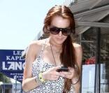Lindsay Lohan se promène dans West Hollywood le 9 juillet 2009