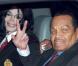Joe Jackson et son fils Michael en 2004