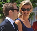 Laurence Ferrari et Renaud Capuçon, lors de la Garden Party à l'Elysée, le 14 juillet 2009 !