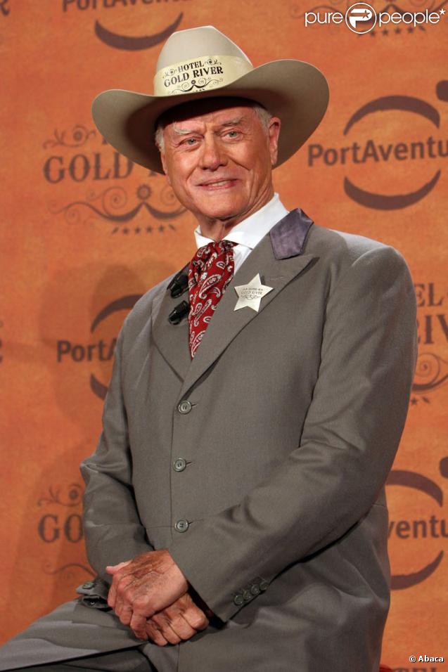 Larry Hagman lors de l'inauguration du complexe hôtelier Grand Hotel le 14 juillet 2009 à Tarragone en Espagne