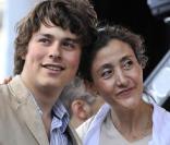 Ingrid Betancourt et ses deux enfants Mélanie et Lorenzo 