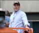 Bruce Willis assistant au concert de Paul McCartney sur les toits du Ed Sullivan Theater à New York retransmis lors du David Letterman Show le 15 juillet 2009