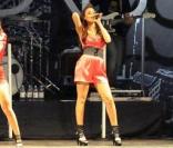 The Saturdays en concert à Epsom le 16 juillet 2009