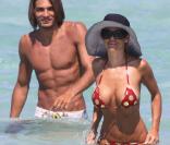 Shauna Sand et son nouveau mec, Antoine, à Miami