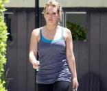 Hilary Duff à Hollywood, le 9 juillet 2009