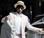 Jason Schwartzman, à la sortie de son hôtel à West Hollywood, à Los Angeles, en juillet 2009 !