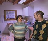 Norbert et Guilaine, amoureux et fans de pulls à motifs géométriques.  