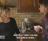 Séverine explique à Cécile qu'elle peut garder Jean-Paul...  