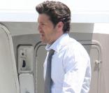 Patrick Dempsey sur le tournage de Valentine'S day (Los Angeles, 21 juillet 2009)