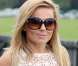 Geri Halliwell et son compagnon Henry Beckwith au Cartier Polo International Day 2009