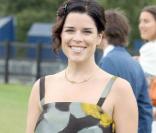 Neve Campbell au Cartier Polo International Day 2009