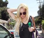 Lindsay Lohan à Los Angeles le 30 juillet 2009