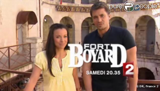 Olivier Minne Et Anne-Gaëlle, les animateurs de Fort Boyard