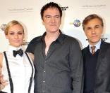 Diane Kruger, Quentin Tarantino et Christoph Waltz, lors de l'avant-première australienne d' Inglourious Basterds , à Melbourne, le 2 août 2009 !