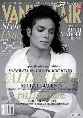 Michael Jackson en couverture de  Vanity Fair ...