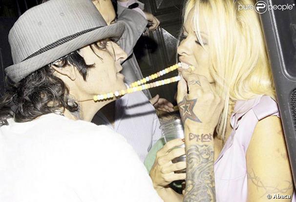 Pamela Anderson et Tommy Lee, au Hard Rock Hotel et Casino de Las Vegas, le 1er août 2009 ! 