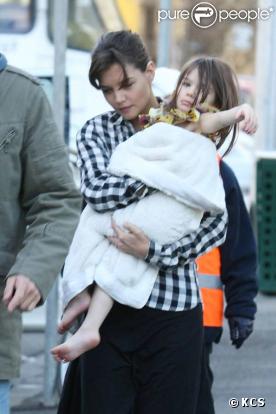 Katie Holmes et Suri Cruise à Melbourne