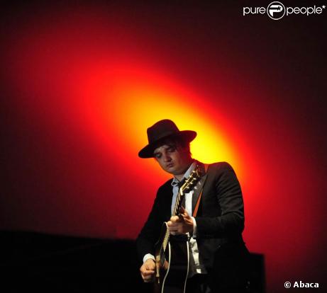 Pete Doherty au festival de Berlin, le 8 août 2009