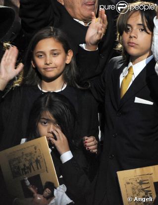 Les enfants de Michael Jackson, Prince Michael, Paris et Prince Michael II 