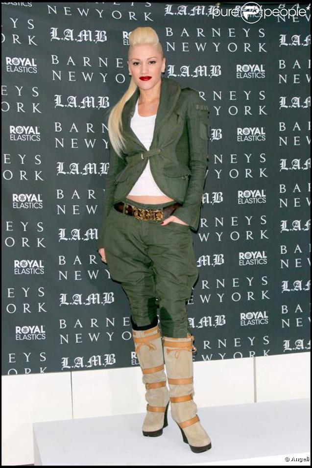 Gwen Stefani. En matière de mode, pas de doute, elle sait ce qu'elle veut ! La jolie blonde a créé L.A.M.B qui propose des vêtements inspirés par le Japon et la Jamaïque. 