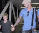David Beckham, tête à tête avec son fils aîné... déjà très looké !