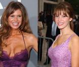 Nikki Cox, en 2009 à gauche et en 2003 à droite...