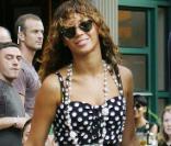 Beyoncé quitte le Pitti Bar avec son mari Jay-Z