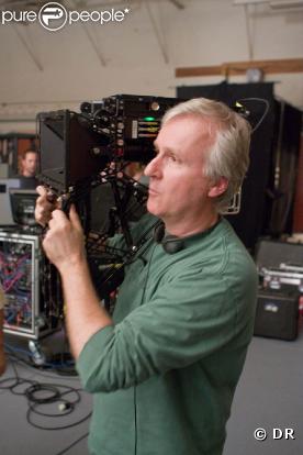 James Cameron sur le tournage d' Avatar  !