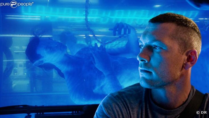 Sam Worthington sur le tournage d' Avatar  !