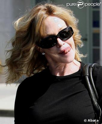 Melanie Griffith en mars 2009 