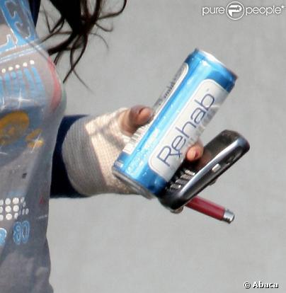 En gros plan, la boisson au nom significatif de Lindsay Lohan !