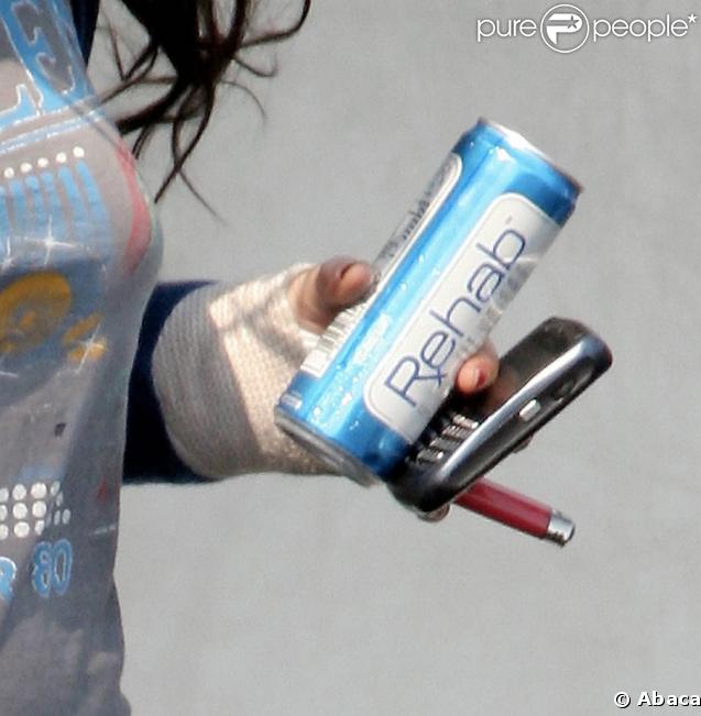 En gros plan, la boisson au nom significatif de Lindsay Lohan !