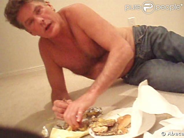 David Hasselhoff avait vraiment touché le fond...