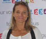 Caroline Avon à la conférence de presse de rentrée de France Télévisions. 27/08/09