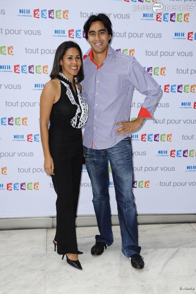  Elyas Akhoun  à la conférence de presse de rentrée de France Télévisions. 27/08/09