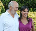 Gérard Jugnot et sa compagne Saïda Jawad au festival d'Angoulême le 29/08/09