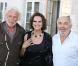 Gérard Jugnot, Claudia Cardinale et Pierre Richard au festival d'Angoulême le 29/08/09