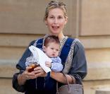 Kelly Rutherford et sa fille Helena, 3 mois, sur le tournage de  Gossip Girl , à New York, le 1er septembre 2009 !