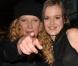 Katie Jarvis et Andrea Arnold lors de l'avant-première de Fish Tank à Paris le 1er septembre 2009