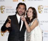 Marion Cotillard et Javier Bardem à la cérémonie des Bafta à Londres, le 10/02/08