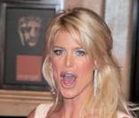 Victoria Silvstedt à la cérémonie des Bafta à Londres, le 10/02/08